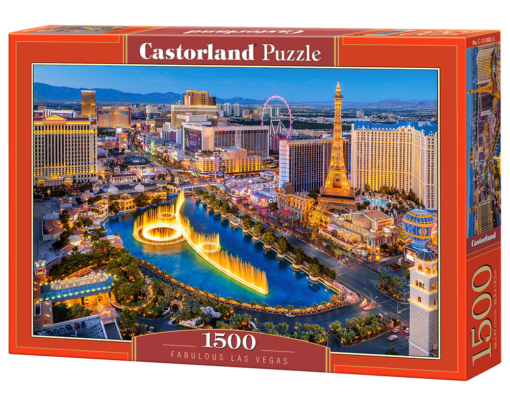 Castorland Fabulous Las Vegas 1500 Piece Jigsaw Puzzle
