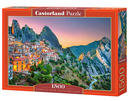 Castorland Sunrise over Castelmezzano 1500 Piece Jigsaw Puzzle