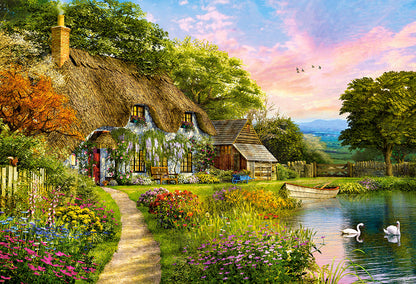 Castorland Countryside Cottage 1500 Piece Jigsaw Puzzle