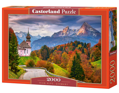 Castorland Autumn in Bavarian Alps, Germany 2000 Piece Jigsaw Puzzle