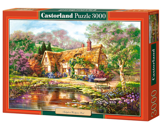 Castorland Twilight at Woodgreen Pond 3000 Piece Jigsaw Puzzle