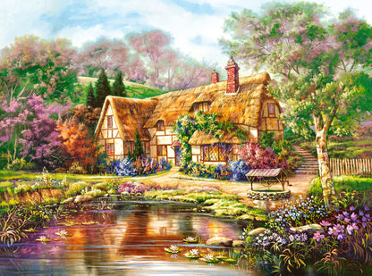 Castorland Twilight at Woodgreen Pond 3000 Piece Jigsaw Puzzle