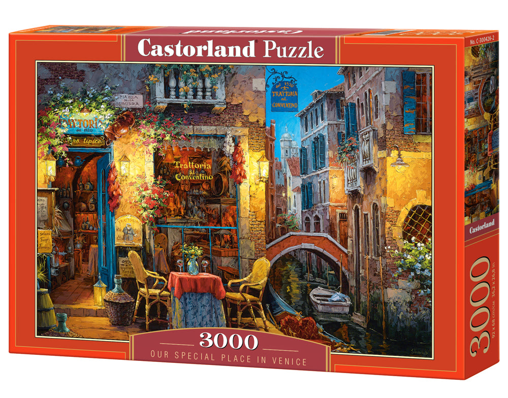 Castorland Our Special Place in Venice 3000 Piece Jigsaw Puzzle