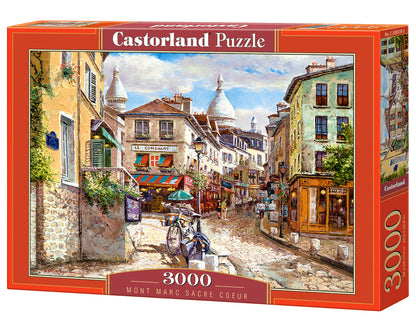 Castorland Montmartre Sacre Coeur 3000 Piece Jigsaw Puzzle