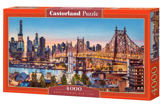 Castorland Good Evening New York 4000 Piece Jigsaw Puzzle