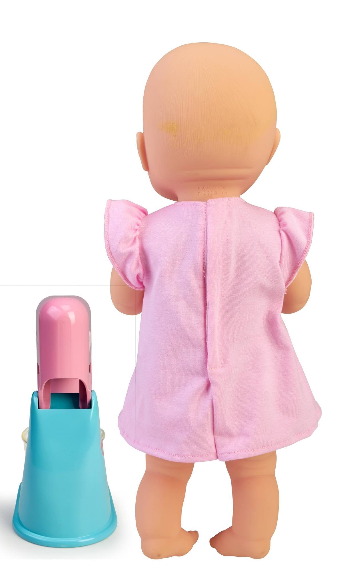 Nenuco Sara - Soft Baby Doll with 11 Real Life Functions, Bottle