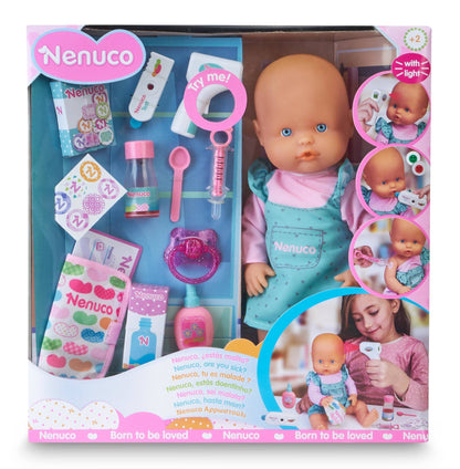 Nenuco Are You Sick? Baby Doll Play Set