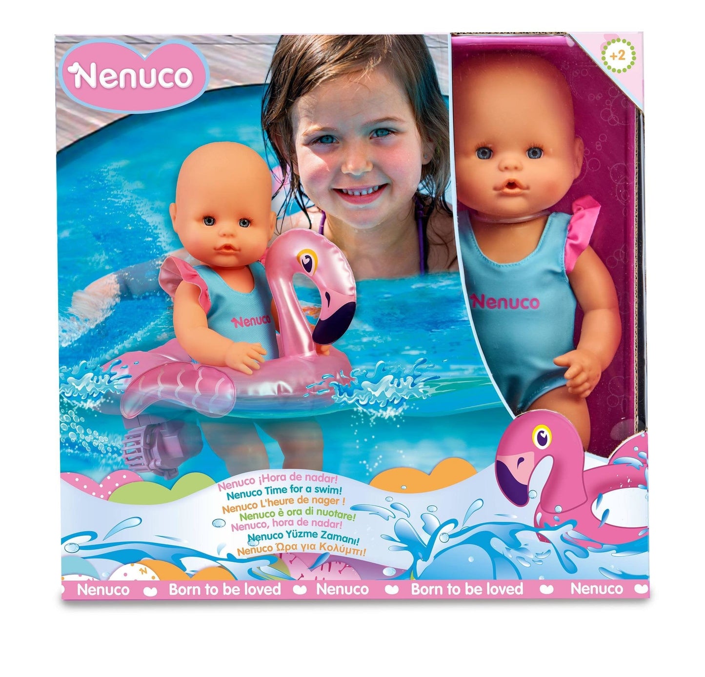 Nenuco Time to Swim Baby Doll Play Set