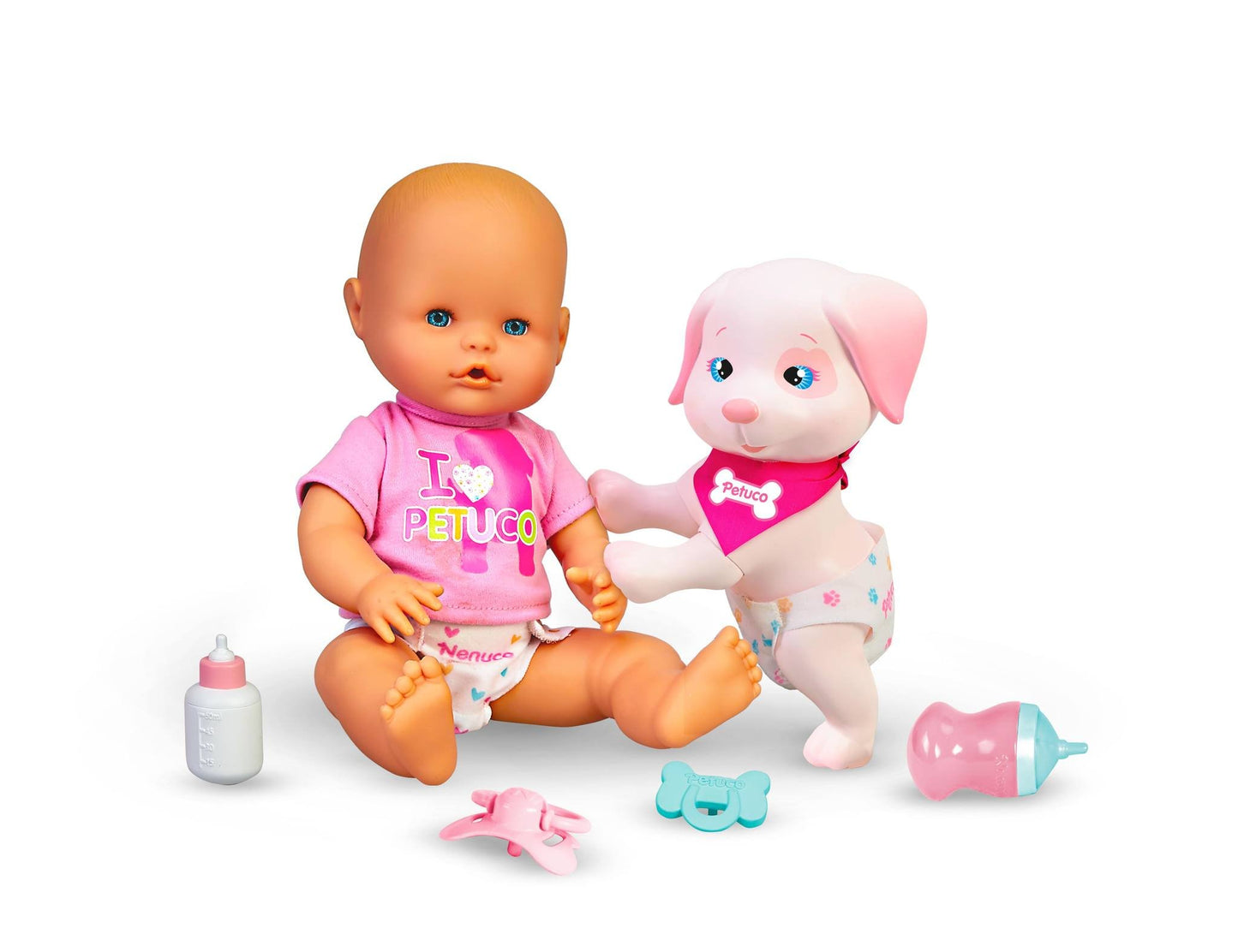 Nenuco & Petuco Baby Doll with Companion Puppy