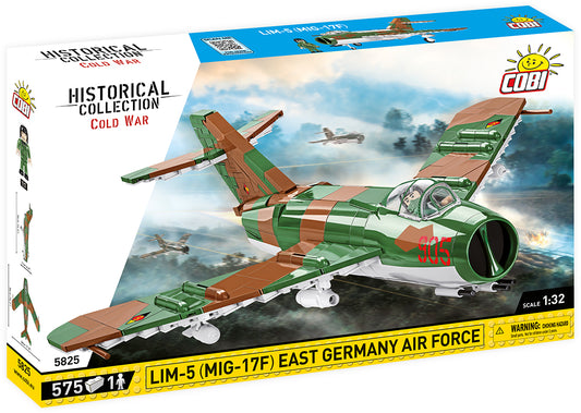 COBI Historical Collection Cold War LIM-5 (MIG-17F) East Germany Air Force Plane