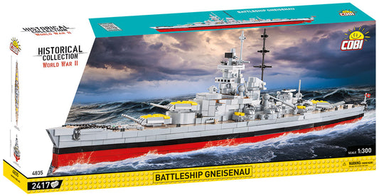 COBI Historical Collection Battleship Gneisenau