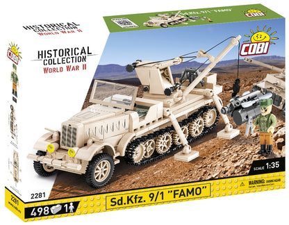 COBI Historical Collection WWII Sd.Kfz. 9/1 "FAMO" Vehicle
