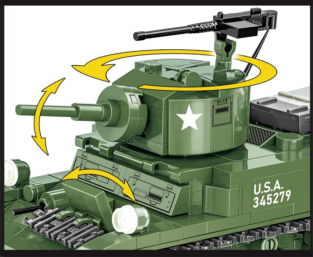 COBI Company of Heroes 3 M3A1 STUART Tank
