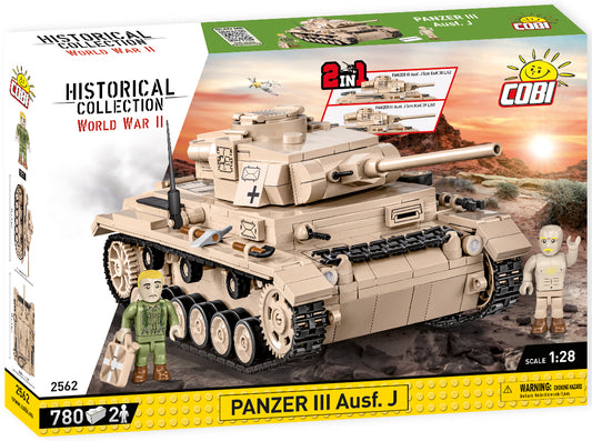 COBI Historical Collection World War II Panzer III Ausf. J Tank