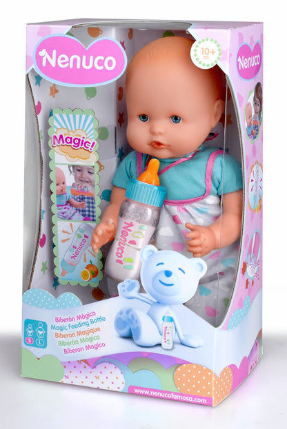 Nenuco Baby Doll with Magic Feeding Bottle