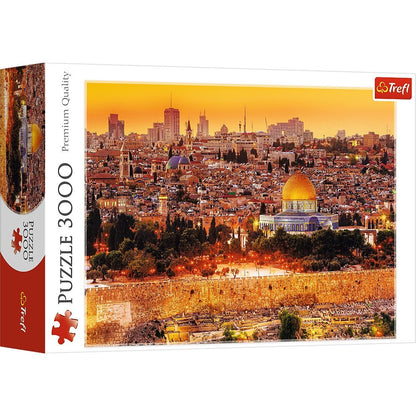 Trefl 3000 Piece Jigsaw Puzzles, The Roofs of Jerusalem