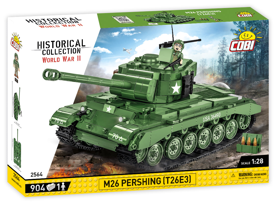 COBI Historical Collection World War II M26 Pershing (T26E3) Tank