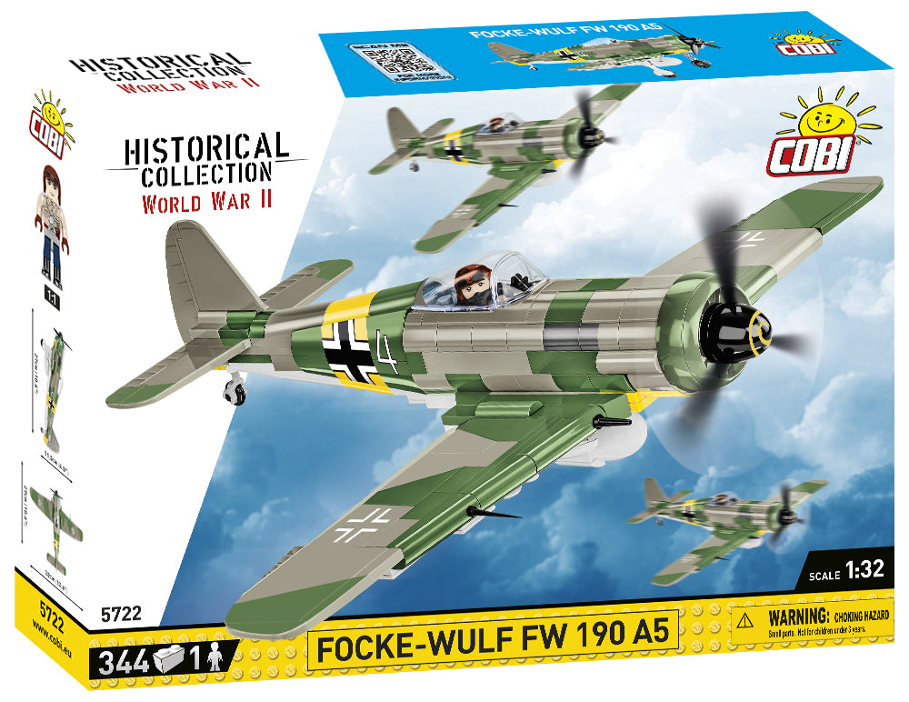 COBI Historical Collection: WWII Focke-Wulf FW190 A5 German Fighter