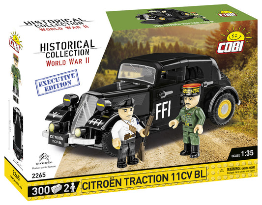 COBI Historical Collection WWII Citroen Traction 11CVBL E Vehicle EXECUTIVE EDITION