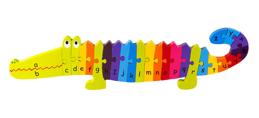 Orange Tree Toys Alphabet Crocodile Puzzle