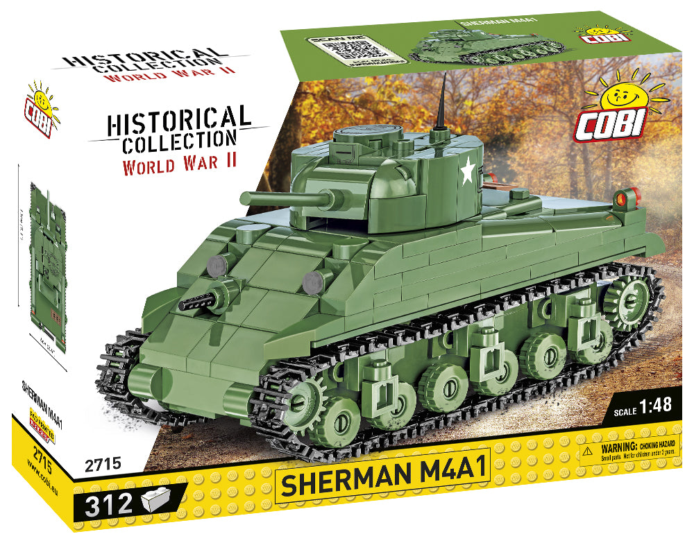 COBI Historical Collection World War II Sherman M4A1 Tank