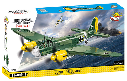 COBI Historical Collection World War II Junkers JU-88 Plane