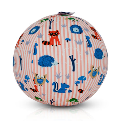 BubaBloon Animal Stripes Pink Cotton Balloon Cover Toy