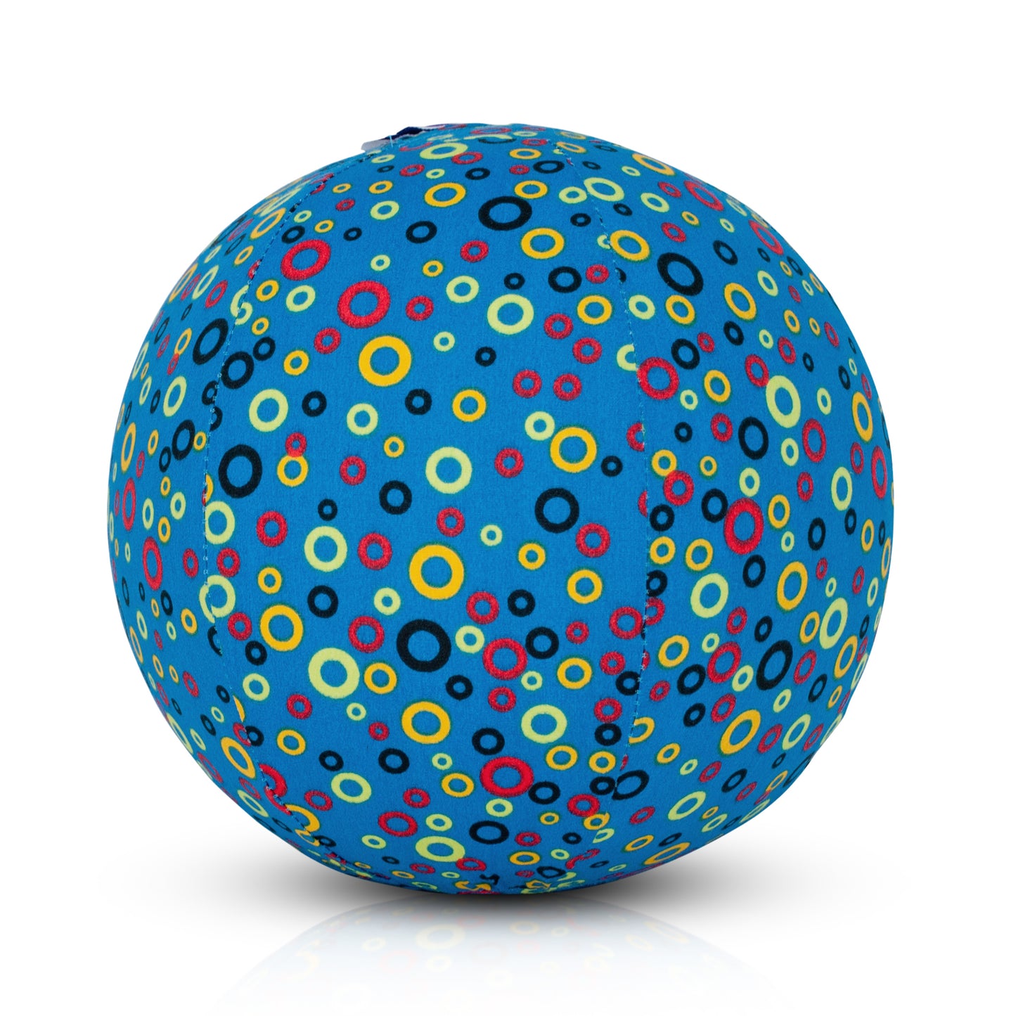 BubaBloon Circles Blue Cotton Balloon Cover Toy