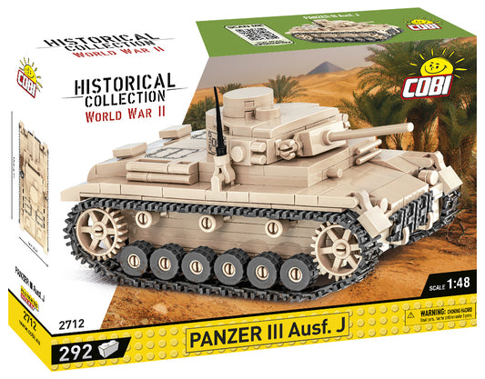 COBI Historical Collection WWII Panzer III Ausf. J. Tank