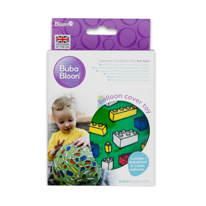BubaBloon Blocks Green Cotton Balloon Cover Toy
