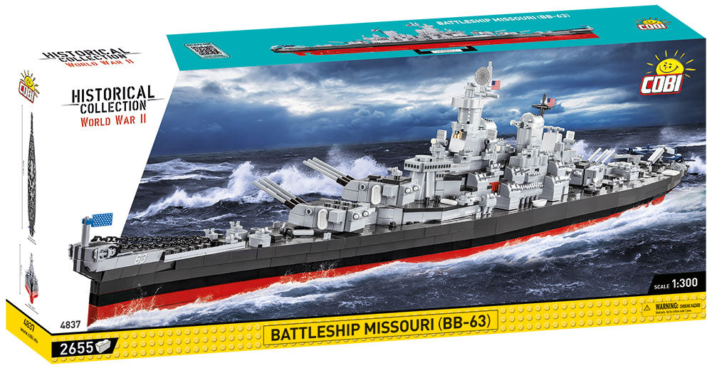 COBI Historical Collection World War II Battleship Missouri (BB-63)