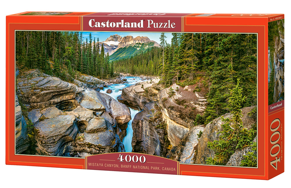 Castorland Mistaya Canyon, Banff National Park, Canada 4000 Piece Jigsaw Puzzle